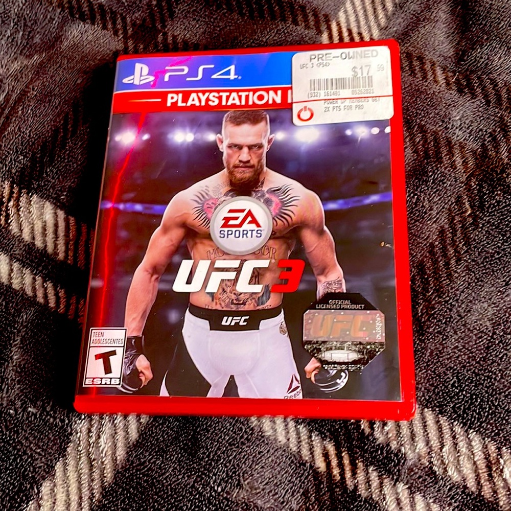 UFC 3 for PS4